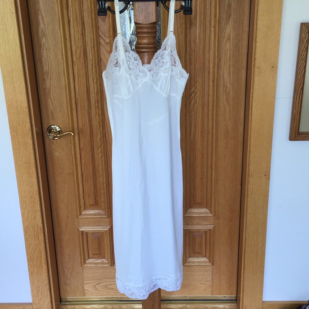 Lady Lynne Vintage Slip Night Gown Dress made in USA size Small